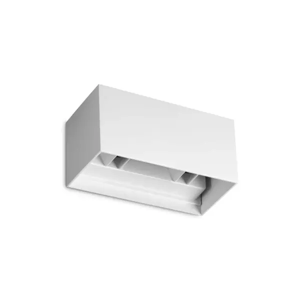 Top-Seller Ideal lux I328652 LED Außenwandleuchte ATOM | 25W integrierte LED-Quelle | 2100lm | 3000K