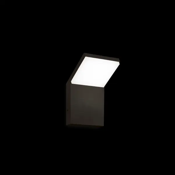 Billig Ideal lux I322636 LED Außenwandleuchte STYLE | 9W integrierte LED-Quelle | 1050lm | 3000K