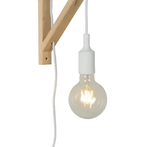 Top-Angebot Lucide 08208/01/31 Wandleuchte Fix Wall 1x60W | E27