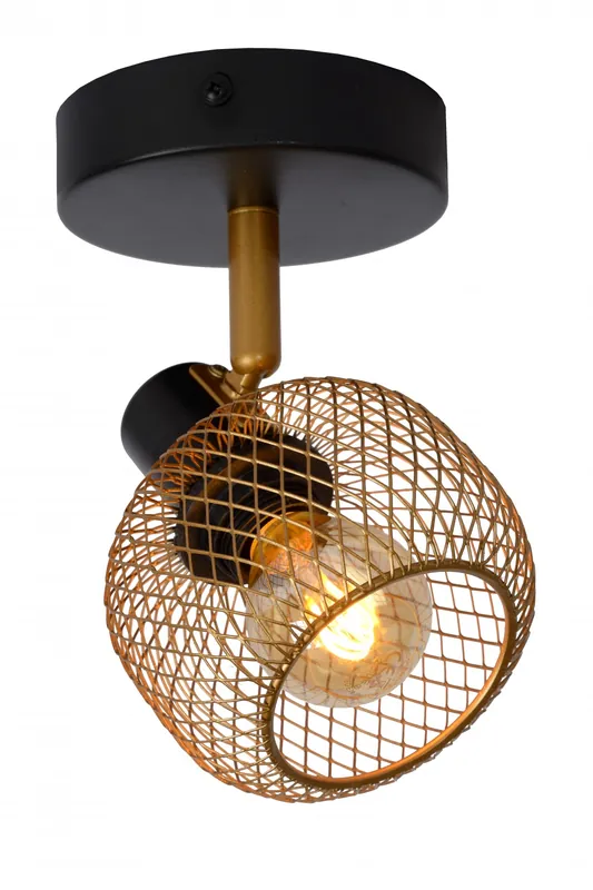 Lucide 77978/01/02 Wandleuchte Maren 1x40w | E14 - Messing, Metall, einstellbar, dimmbar Knallerangebot