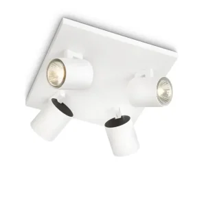 Versand Am Gleichen Tag Philips Massive 53094/31/12 Decken- und Spotleuchte Runner 4x35W| GU10