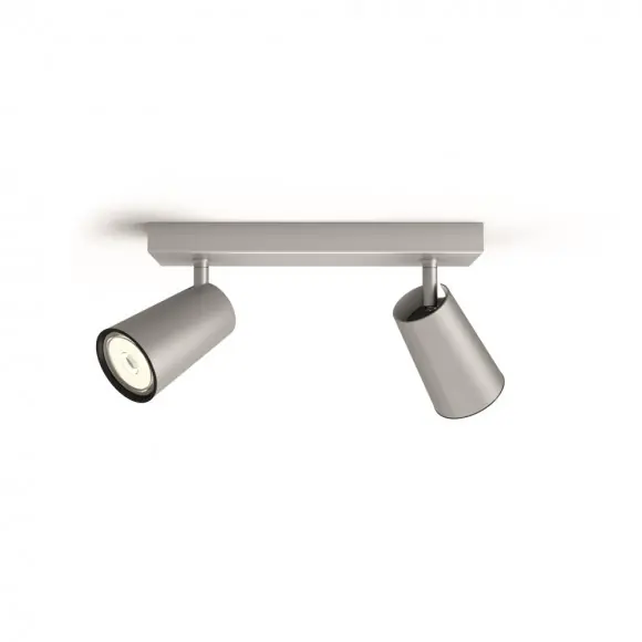 Sale Philips 50572/48/PN Decken- und Spotleuchte Paisley 2x4,5W | GU10
