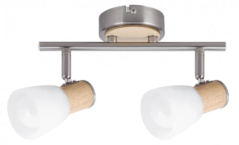 Rabalux 6487 GAVIN Spot / Wand / Deckenleuchte 2xE14 Im Trend
