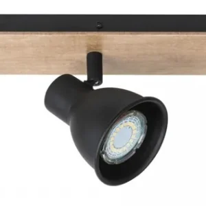 Sonderangebot Rabalux 5904 Mac Spot GU10 3x35W schwarz / Buche