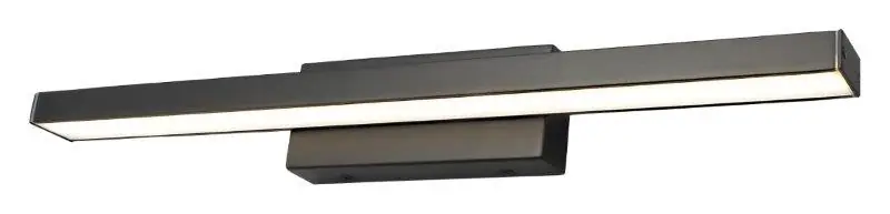Gleich Bestellen Rabalux 5732 LED-Wand-Badezimmerleuchte-Lampe Johannes 1x12w | 930lm | 3000k | IP44 - schwarz