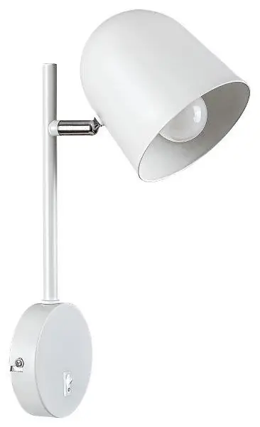 Rabalux 5243 Wandleuchte Egon 1x40w | E14 - weiß Top-Preis