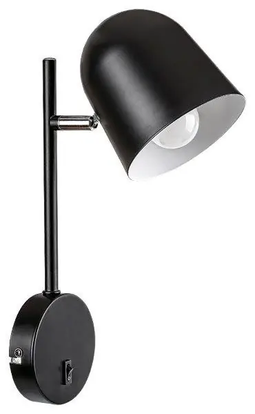 Rabalux 5242 Wandleuchte Egon 1x40w | E14 - schwarz Heute Kaufen