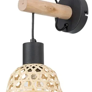 Geprüft Rabalux 98071025 Wandleuchte RattanE27