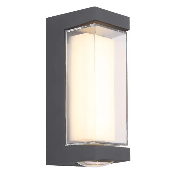 Aktuell Globo 34316 LED Außenwandleuchte PLIXON| 12W integrierte LED-Quelle | 1093lm | 3000K