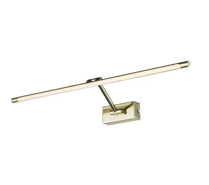 Ausverkauf Azzardo AZ2662 LED Wandleuchte Spiegelleuchte Davinci 90 1x16W | 1200L | 3000K | IP20 - gold