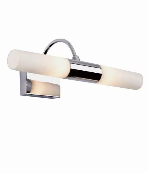 Azzardo AZ1297 Badezimmerleuchte Wandleuchte Spiegelleuchte Liliane 2x33W | G9 | IP44 - chrom, weiß Billig