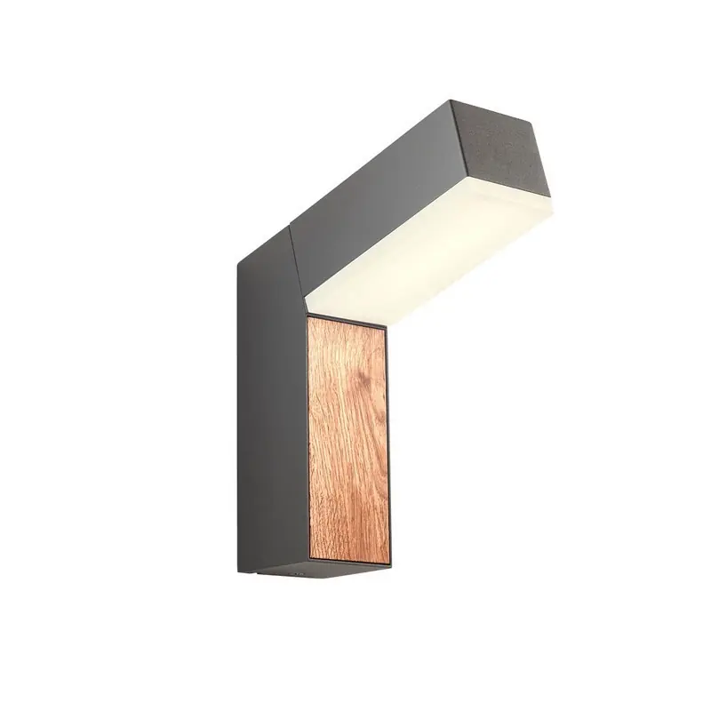 Abverkauf Redo REDO90510 LED Außenwandleuchte Woody integrierte LED-Quelle | 1131/650 lm | 3000K