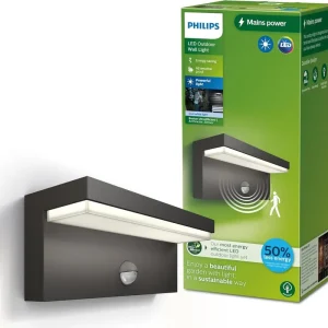 Sonderangebot Philips 8720169257412 LED Außenwandleuchte Bustan | 3,8W integrierte LED-Quelle | 800lm | 4000K