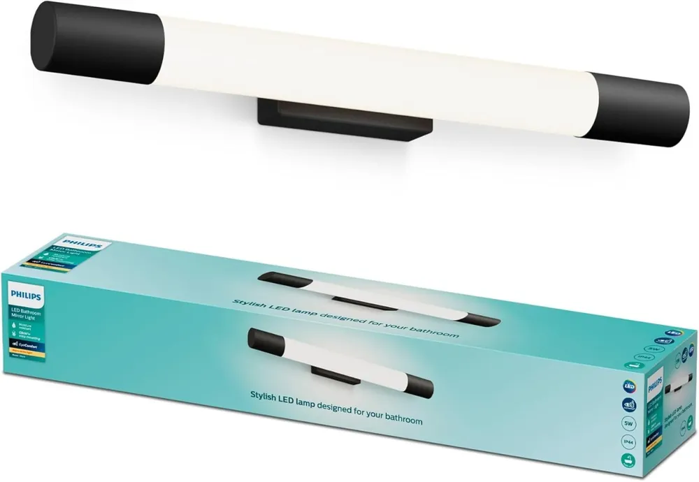 Großhandel Philips 8720169300170 LED Wandleuchte über dem Spiegel Rover| 5W integrierte LED-Quelle | 550lm | 2700K