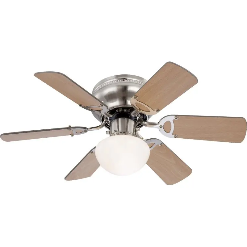 Globo 0307 Deckenleuchte mit Ventilator Ugo 1x60W | E27 - Zugschalter Preisknaller