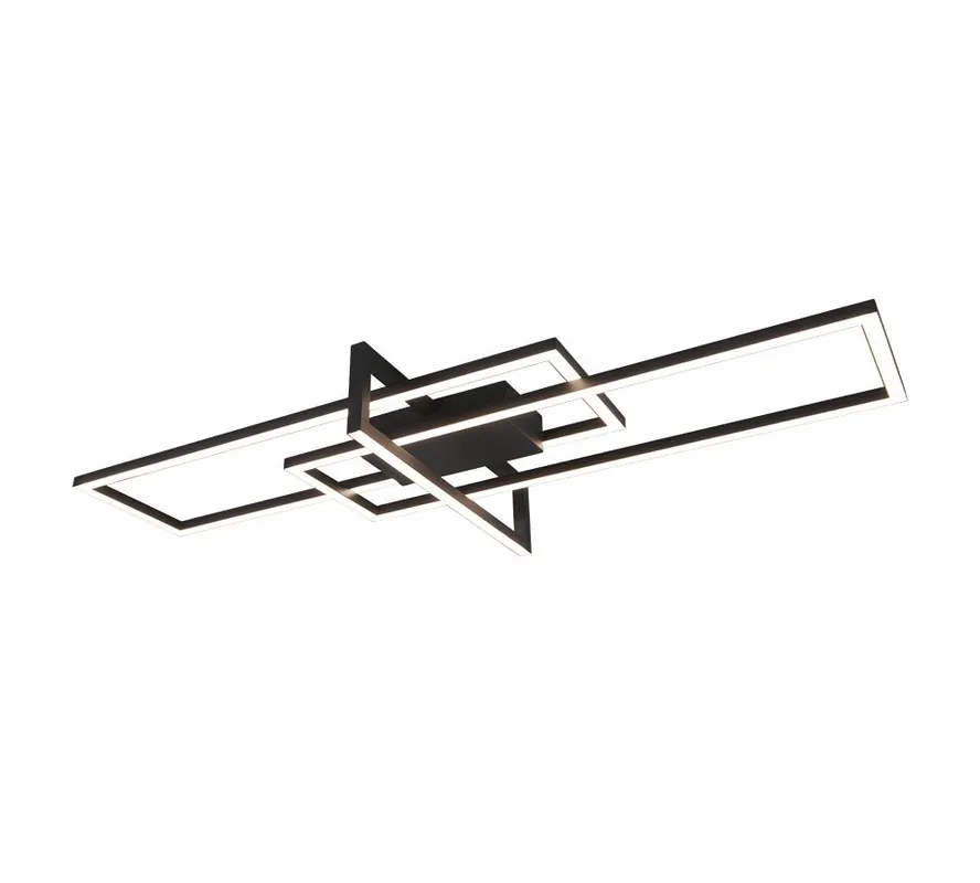 Trio 620310332 LED-Deckenleuchte Salinas 1x34W | SMD | 3900lm | 3000K - 3 Phase Dimmen, mattschwarz Angebot