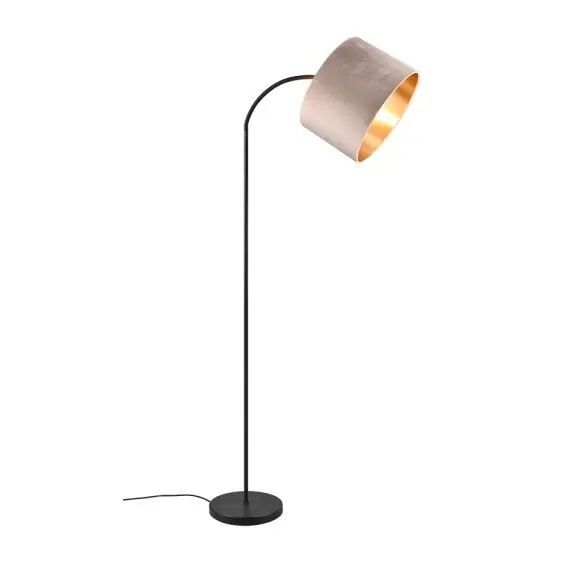 Trio 419090144 Stehleuchte Julieta 1x60W | E27 | IP20 - Fußschalter, flexibler Arm, beige Exklusiv