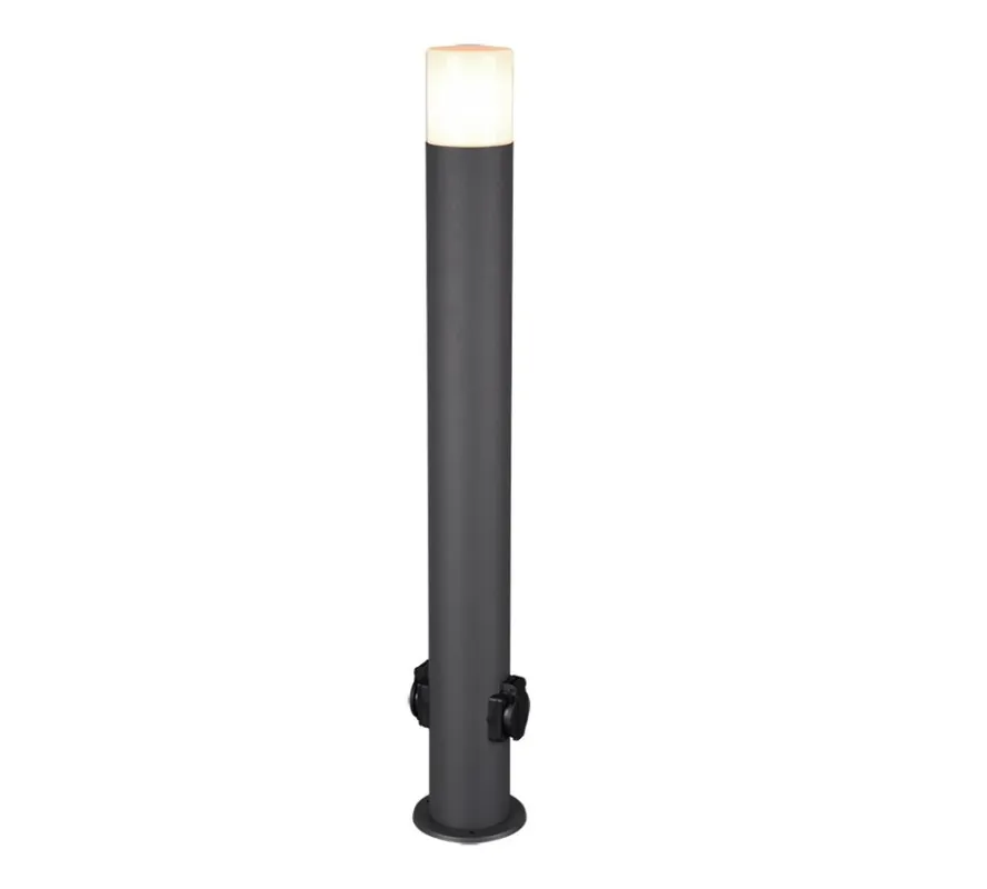 TRIO 424067142 Außen Poller mit 2 Steckdosen Hoosic 1x28W | E27 Sale