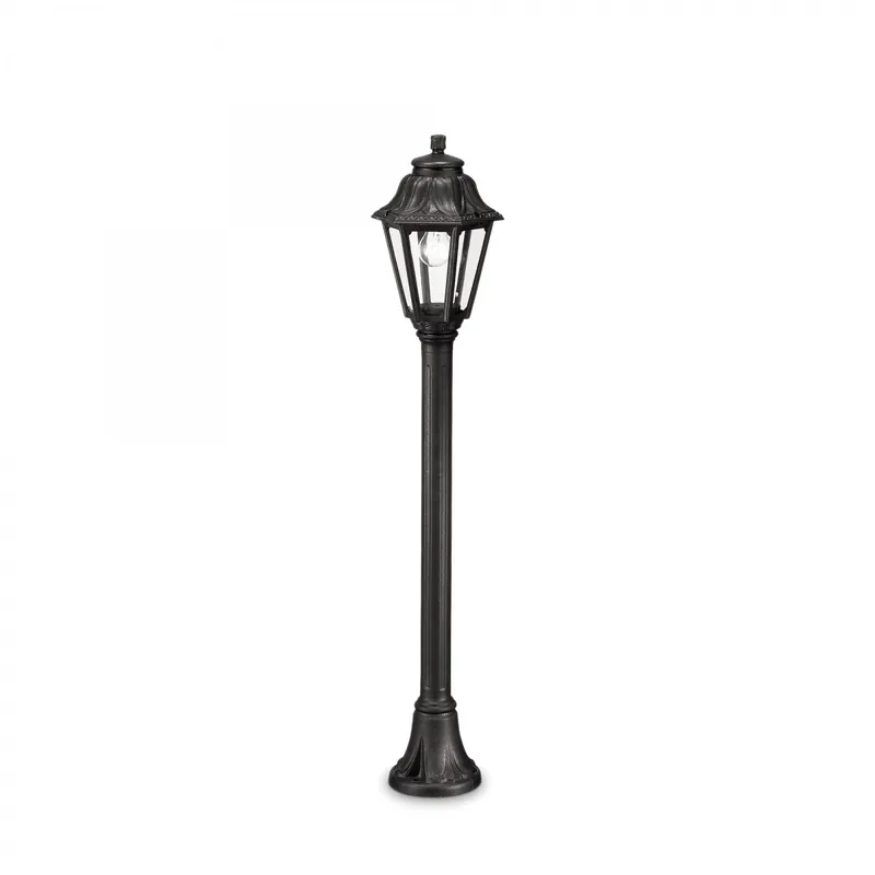 Neuheit Ideal Lux 101514 Außenleuchte 1x60W Anne | E27 - schwarz