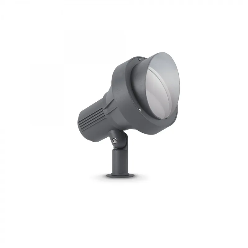 Bestpreis Ideal Lux 033044 Außenreflektorlampe Terra Big 1x60W | GU10 | IP65 - schwarz
