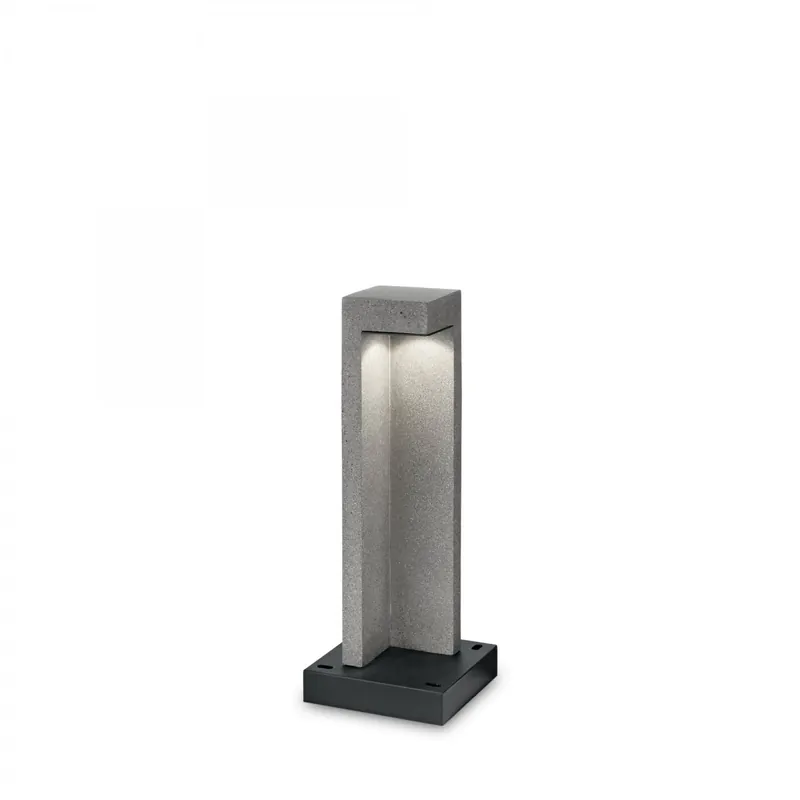 Schnäppchen Ideal Lux 246994 LED Garten-Sockelleuchte Titano 1x9W | 3000K | IP55 - schwarz