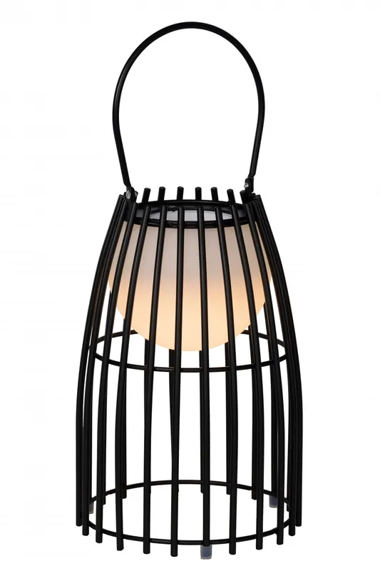 Sale Lucide 06801/01/30 LED Außen Tischlampe Fjara 1x0,3W | 30lm | 2800k | IP44 - schwarz, dimmbar, metallisch, aufgeladen