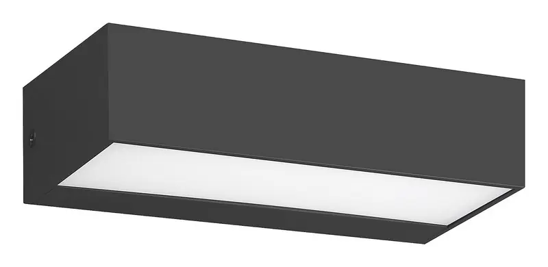 Direkt Vom Hersteller Rabalux 7935 LED-Außenwandleuchte Halden 1x9W | 640lm | 4000 K | IP65 - schwarz