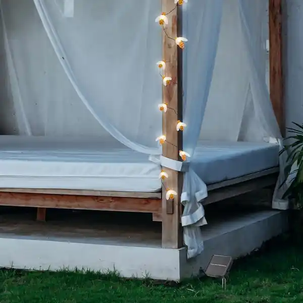 Rabalux 98077002 LED solar Lichterkette für den Außenbereich Bobus | 0,06W integrierte LED-Quelle | 3lm | 2700K Bestseller