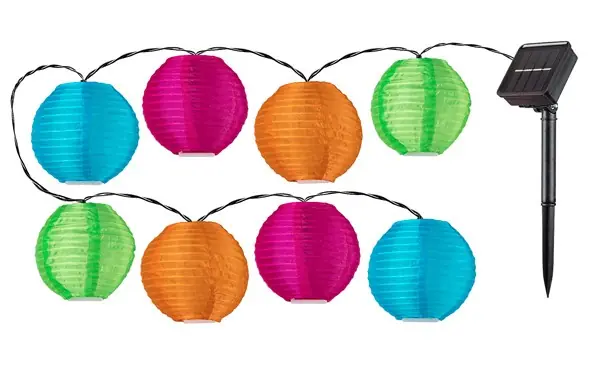 Im Trend Rabalux 98077048 LED solar Lichterkette für den Außenbereich Titu| 0,4W integrierte LED-Quelle
