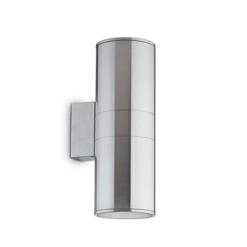 Ideal Lux 033020 Außenwandleuchte 2x60W Gun | E27 | IP54 - Aluminium Preiswert