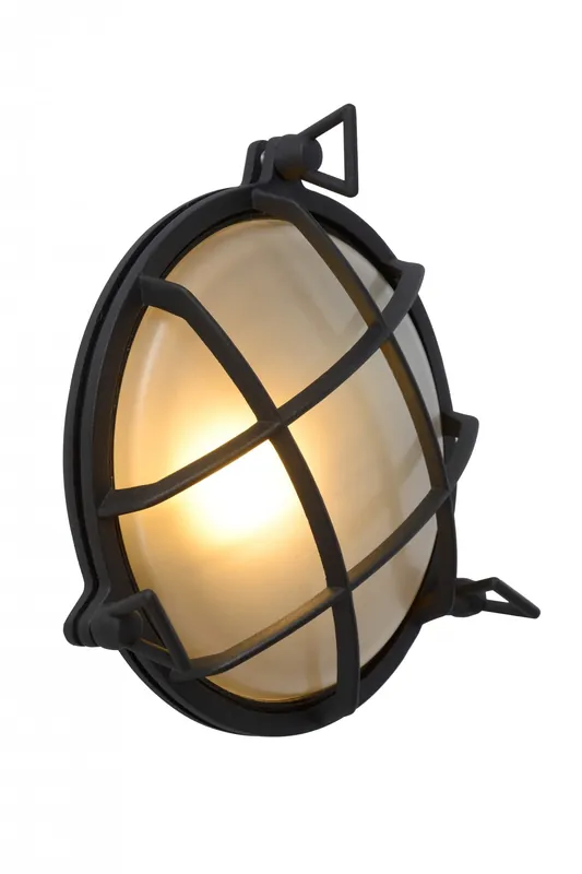 Top-Qualität Lucide 11890/25/30 Außenleuchte Dudley 1x40w | E27 | IP65 - schwarz, dimmbar
