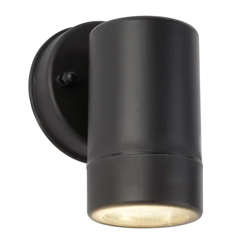 Jetzt Zugreifen Searchlight 7591-1BK Outdoor-LED-Außenwandleuchte GU10 1x3W 270 lm IP44