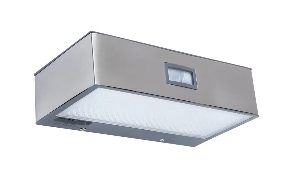 Lutec 6908501308 LED Außenwandleuchte Solar Brick 1x2W | 4000K | IP44 - mit Bewegungssensor Sichere Zahlung