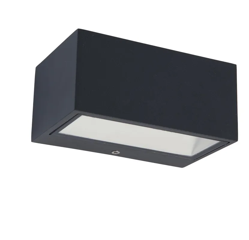 Meistverkauft Lutec 5189113118 LED Außenwandleuchte Gemini 1x10W | 3000K | IP54 - leuchtet nach oben/unten