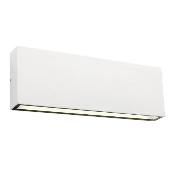 Zertifiziert Redo 90387 KAMAL Außenwandleuchte SMD LED 15W | 1000lm | 3000 K | IP54 - weiß