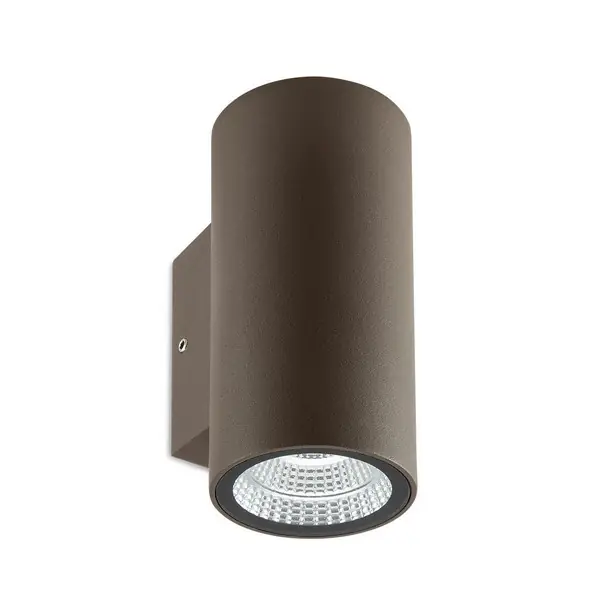 Schnäppchen Redo 90080 RAM Außenwandleuchte CREE COB LED 2x3W | 660/540lm | 3000 K | IP65 - braun