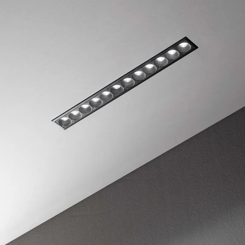 Echt Ideal lux 305837 LED Einbauleuchte LIKA SLIM | 19W integrierte LED-Quelle | 2000lm | 3000K