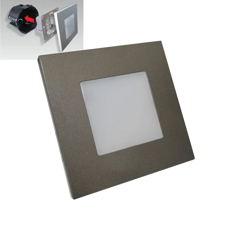 Sonderangebot Emithor 48305 STEP LIGHT Wandleuchte LED 1W, 60 LMA, 4000K, Anthrazit