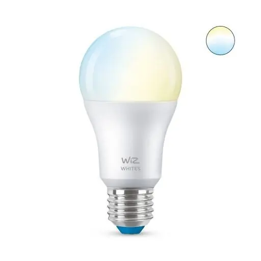 Handgefertigt WiZ Tunable White 8718699787035 Smart LED E27 | 1x8w | 806lm | 2700-6500K