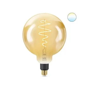 Letzte Chance WiZ Tunable White 8718699786830 Smart LED Design E27 | 1x65w | 390lm | 2000-5000K - Globusform, große Lampe