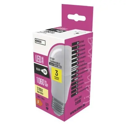 EMOS ZL4206 LED Lampe Classic | 11W E27 | 1060lm | 2700K Mengenrabatt