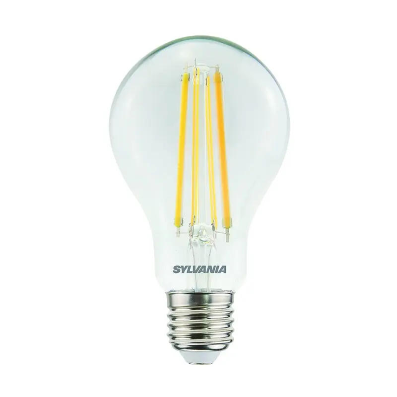 Sylvania 0029315 LED-Glühlampe 1x11,2W | E27 | 1521lm | 2700K - dimmbar, klar Solange Der Vorrat Reicht