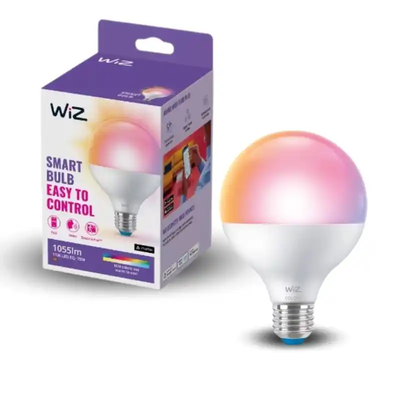 Aktuell Philips WiZ 8720169072275 LED intelligente Lampe | 11W E27 | 1055lm | 2200-6500+RGBK