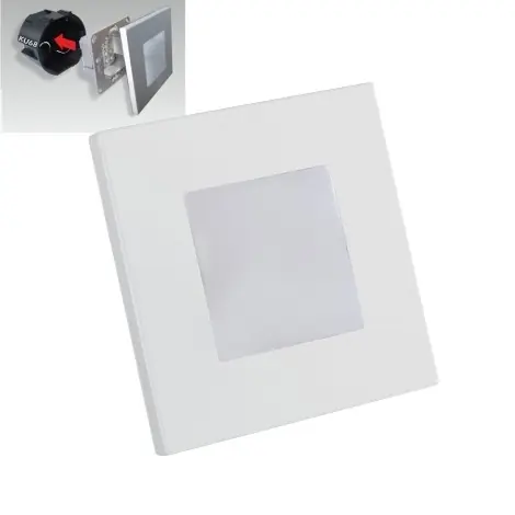 Emithor 48320 LED Wandleuchte Step Light 1x1W | 4000K Kostenfreie Lieferung