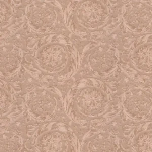 Versace Designer Barock Vliestapete IV 36692-2 - Rosa Metallic - Design Tapete - Hochwertige Qualität Bestseller