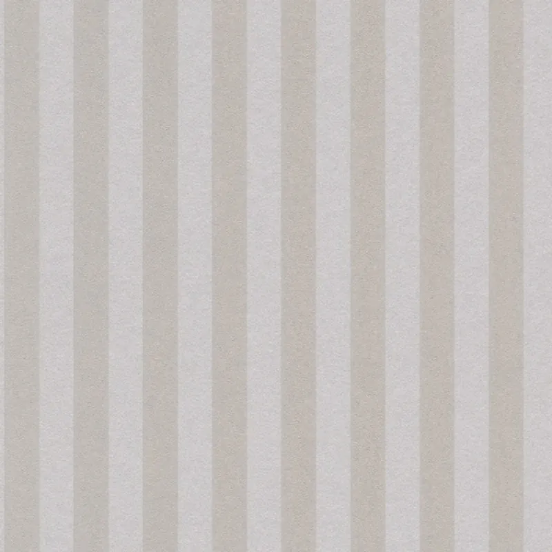 Casa Padrino Barock Textiltapete Beige / Silber 10,05 x 0,53 m - Barock Tapete mit Streifen Großhandel