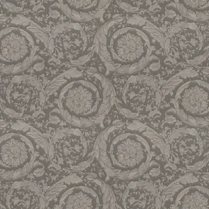 Begrenztes Angebot Versace Designer Barock Vliestapete Barocco Flowers 935836 Grau / Silber - Design Tapete - Deko Accessoires