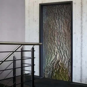 Saisonangebot Tür 2.0 XXL Wallpaper für Türen 20023 Eiche - selbstklebend- Blickfang für Ihr zu Hause - Tür Aufkleber Tapete Fototapete FotoTür 2.0 XXL Vintage Antik Stil Retro Wallpaper Fototapete