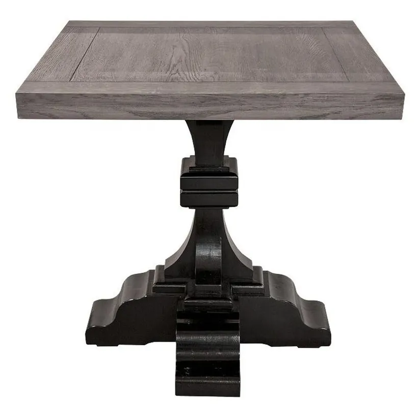 Jetzt Bestellen Casa Padrino Bistrotisch Massivholz 80 x 80 x H 78 cm - Cafe Tisch Gastronomie Restaurant