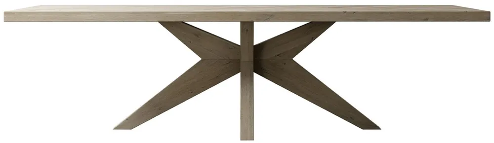 Versand Am Gleichen Tag Casa Padrino Landhausstil Massivholz Esstisch Grau - Verschiedene Größen - Rechteckiger Eichenholz Küchentisch - Massivholz Esszimmer Möbel - Landhausstil Esszimmer Möbel